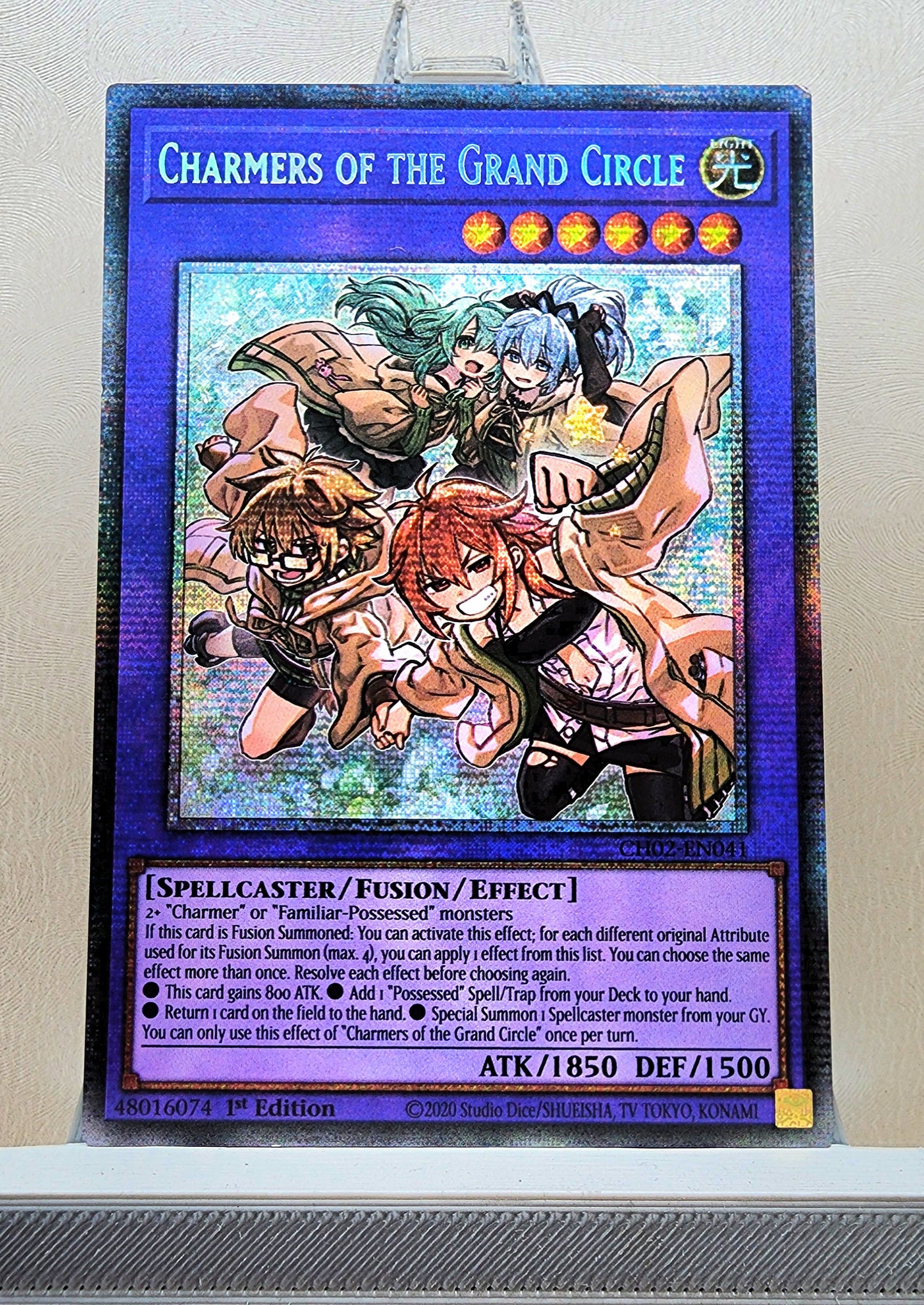 Yugioh! 1x Charmers of the Grand Circle (CH02 - Starlight Rare) 1st Edition