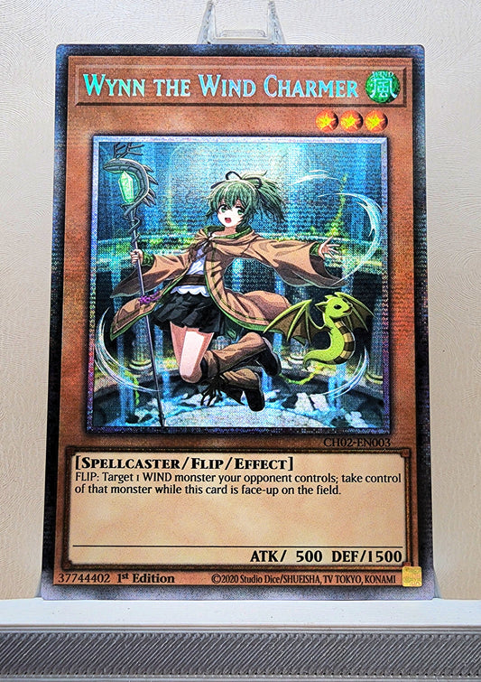 Yugioh! 1x Wynn the Wind Charmer (CH02 - Starlight Rare) 1st Edition
