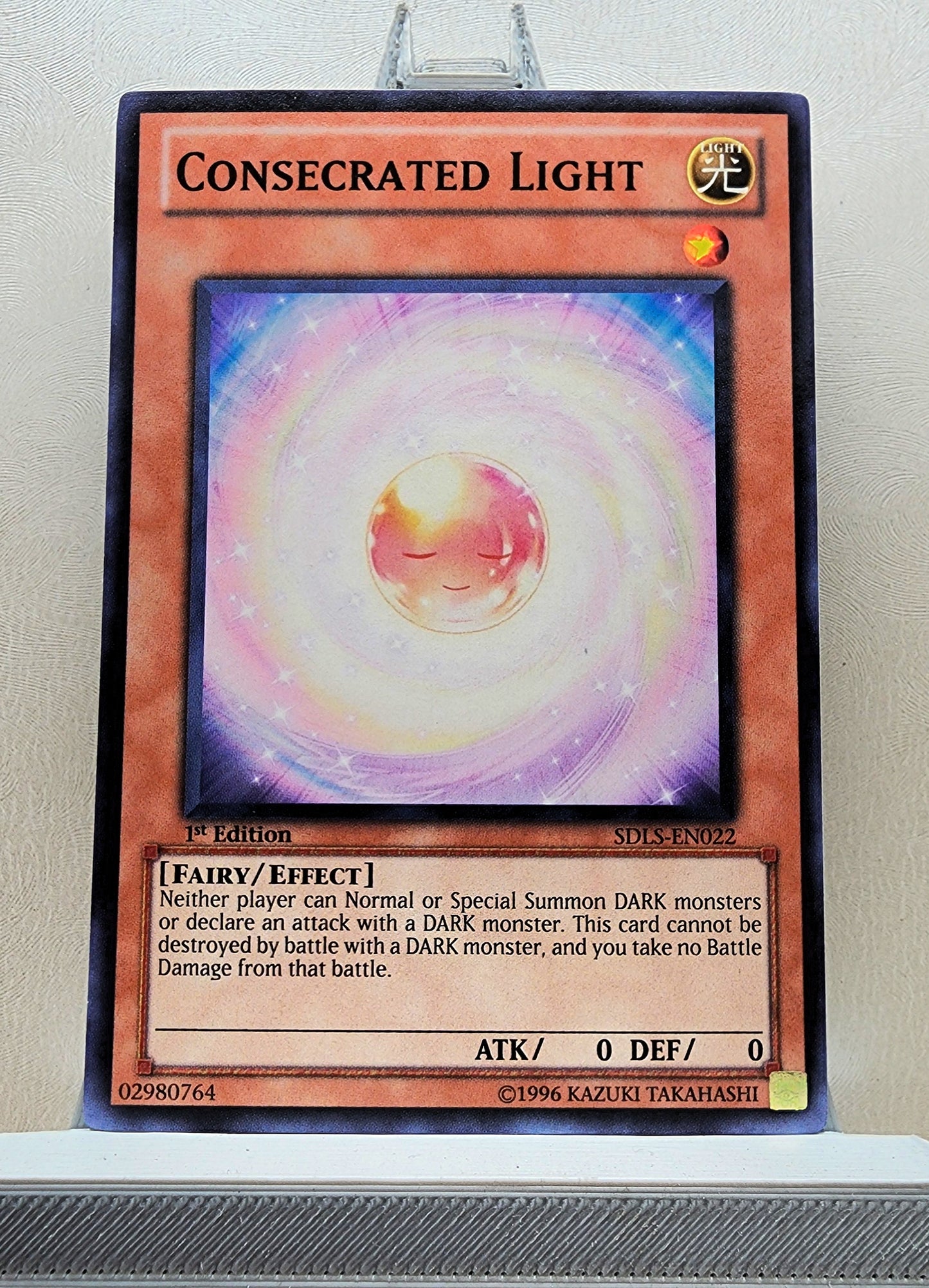 Yugioh! 1x Consecrated Light (SDLS - Common) 1st Edition