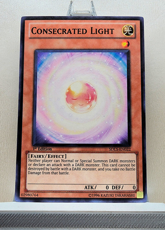 Yugioh! 1x Consecrated Light (SDLS - Common) 1st Edition