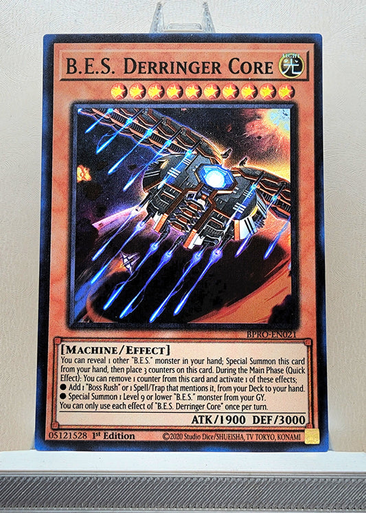 Yugioh! 1x B.E.S. Derringer Core (BPRO - Super Rare) 1st Edition