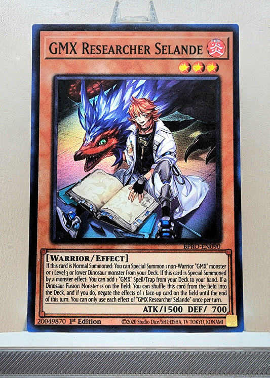 Yugioh! 1x GMX Researcher Selande (BPRO - Super Rare) 1st Edition
