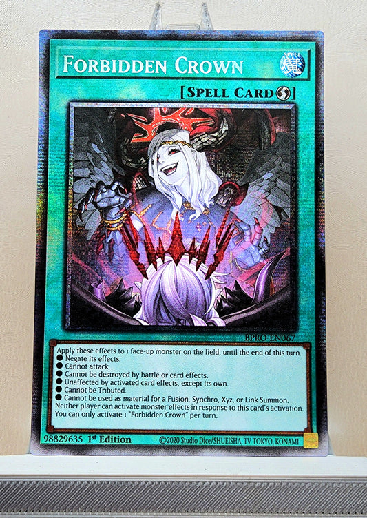 Yugioh! 1x Forbidden Crown (BPRO - Starlight Rare) 1st Edition