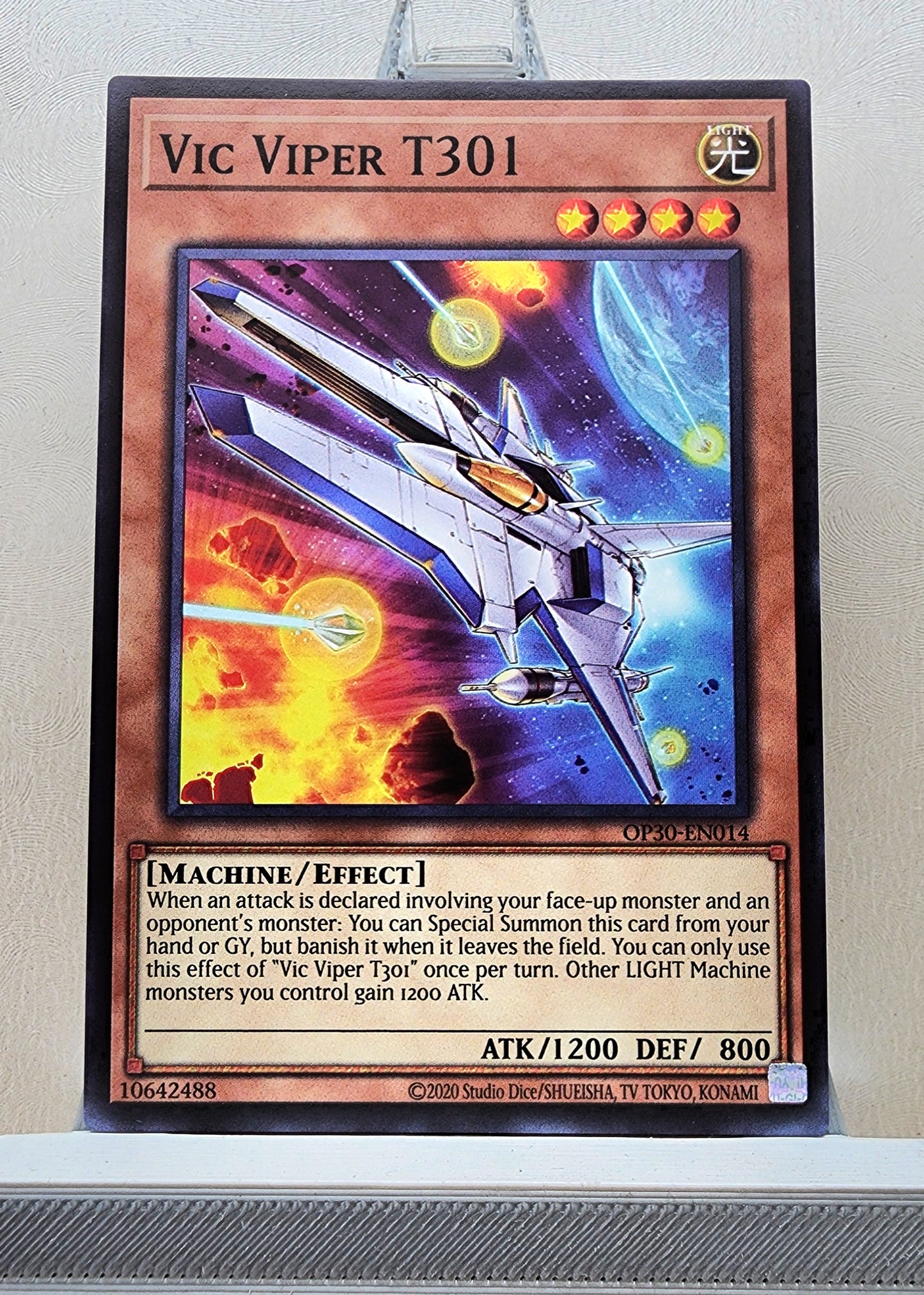 Yugioh! 1x Vic Viper T301 (OP30 - Common) Unli Edition