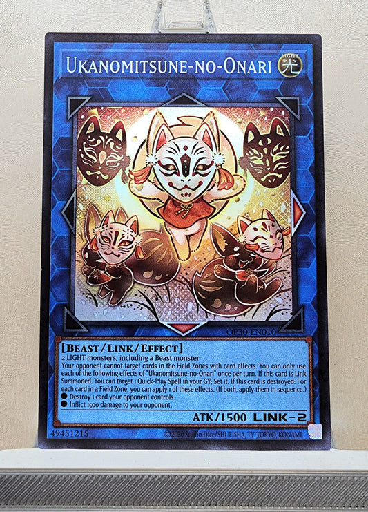 Yugioh! 1x Ukanomitsune-no-Onari (OP30 - Super Rare) Unli Edition