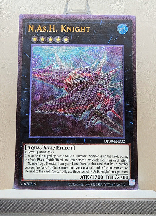 Yugioh! 1x N.As.H. Knight (OP30 - Ultimate Rare) Unli Edition