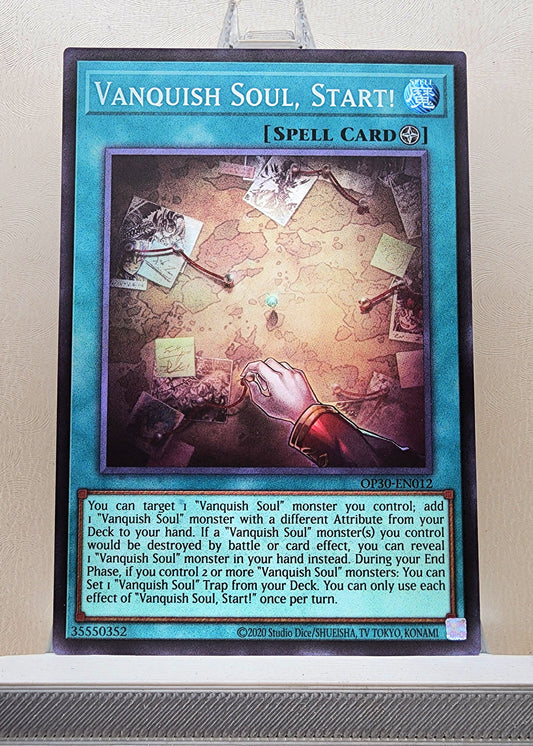 Yugioh! 1x Vanquish Soul, Start! (OP30 - Super Rare) Unli Edition