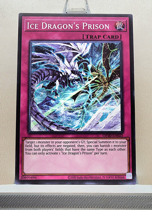 Yugioh! 1x Ice Dragon's Prison (OP30 - Common) Unli Edition
