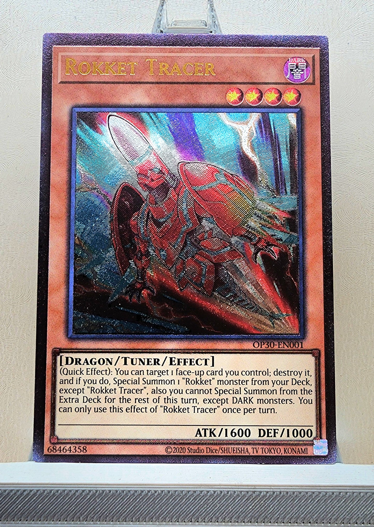 Yugioh! 1x Rokket Tracer (OP30 - Ultimate Rare) Unli Edition