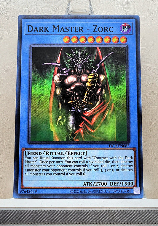 Yugioh! 1x Dark Master - Zorc 25th Anniversary (DCR - Super Rare) Unli Edition