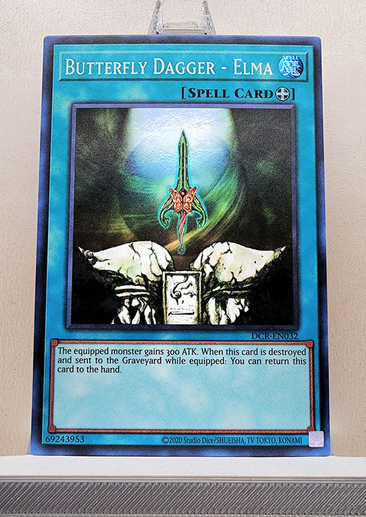 Yugioh! 1x Butterfly Dagger - Elma 25th Anniversary (DCR - Super Rare) Unli Edition