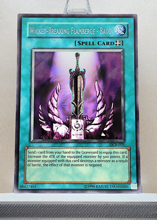 Yugioh! 1x Wicked-Breaking Flamberge - Baou 25th Anniversary (DCR - Rare) Unli Edition