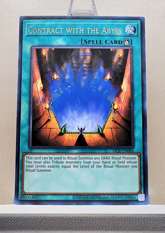 Yugioh! 1x Contract with the Abyss 25th Anniversary (DCR - Rare) Unli Edition