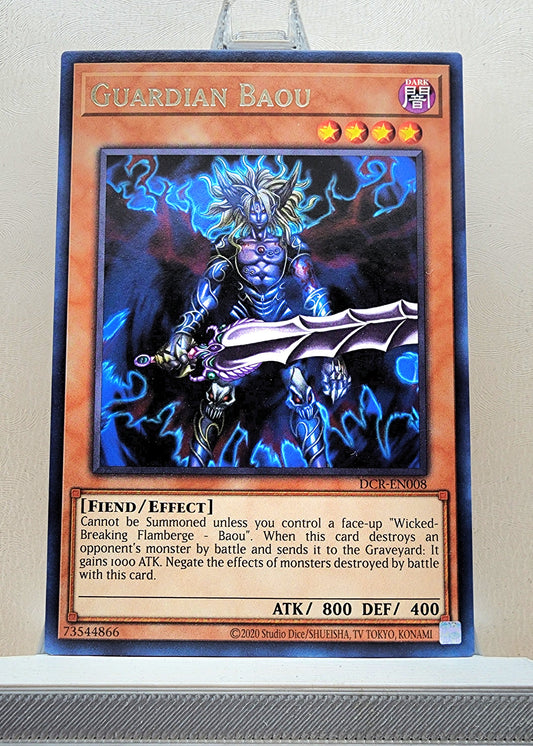 Yugioh! 1x Guardian Baou 25th Anniversary (DCR - Rare) Unli Edition