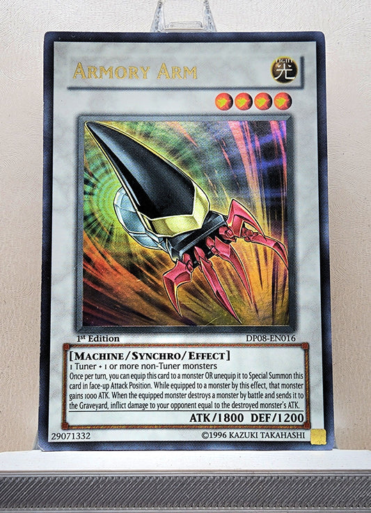 Yugioh! 1x Armory Arm (DP08 - Ultra Rare) 1st Edition
