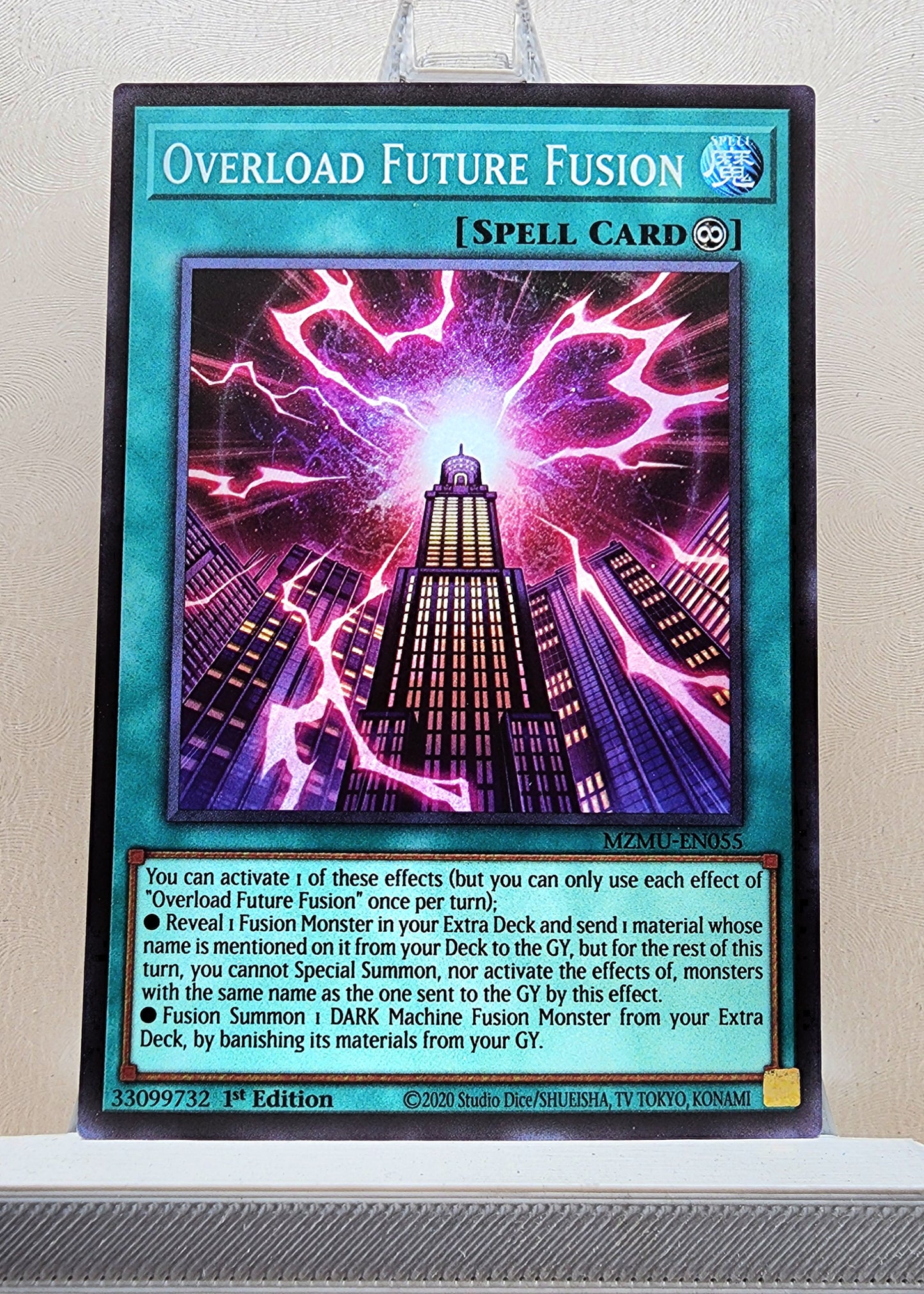 Yugioh! 1x Overload Future Fusion (MZMU - Super Rare) 1st Edition
