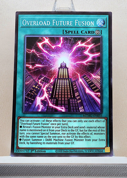 Yugioh! 1x Overload Future Fusion (MZMU - Super Rare) 1st Edition
