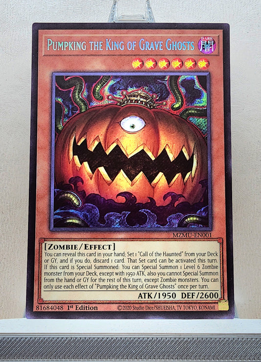 Yugioh! 1x Pumpking the King of Grave Ghosts (MZMU - Secret Rare) 1st Edition
