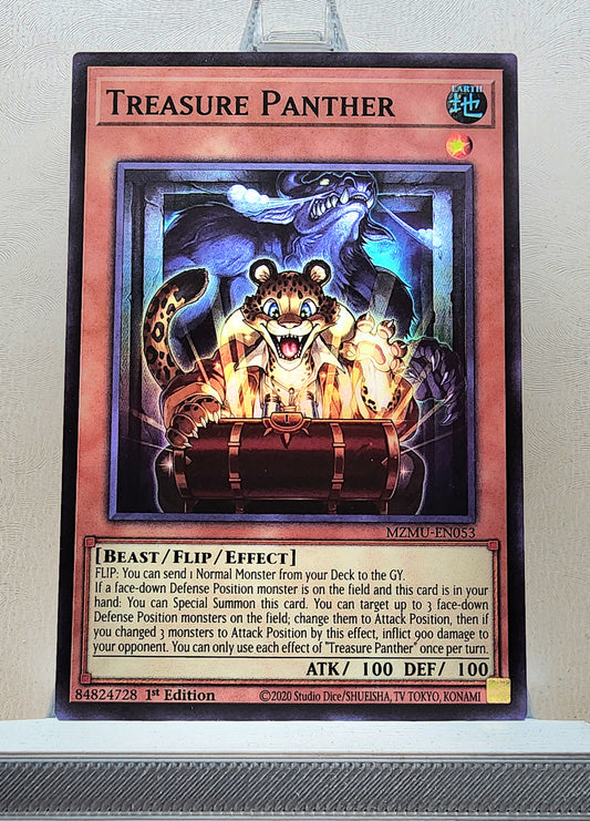 Yugioh! 1x Treasure Panther (MZMU - Super Rare) 1st Edition