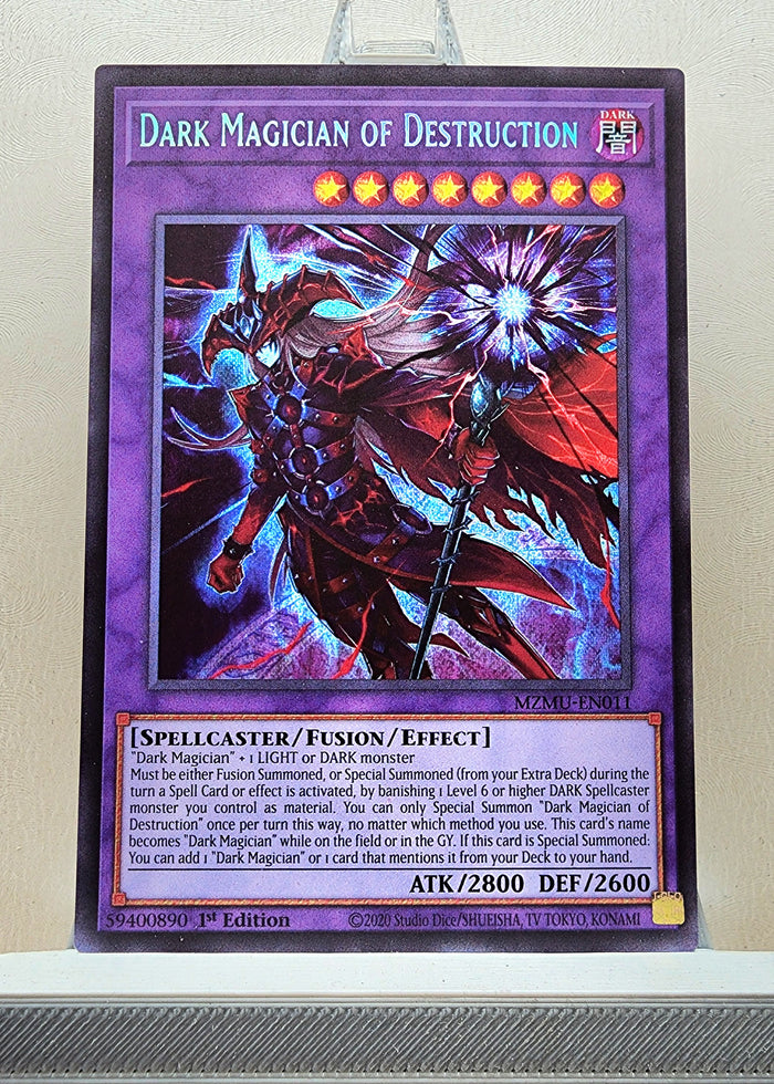 Yugioh! 1x Dark Magician of Destruction (MZMU - Secret Rare) 1st Edition