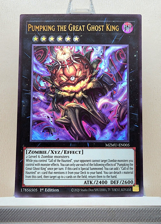 Yugioh! 1x Pumpking the Great Ghost King (MZMU - Ultra Rare) 1st Edition