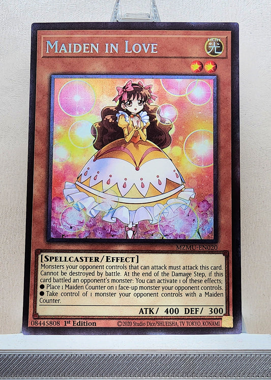 Yugioh! 1x Maiden in Love (MZMU - Collectors Rare) 1st Edition