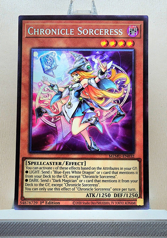Yugioh! 1x Chronicle Sorceress (MZMU - Collectors Rare) 1st Edition