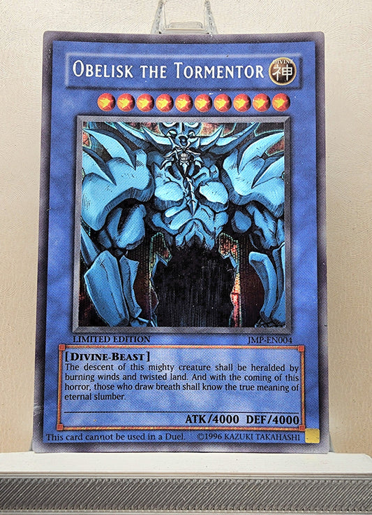 Yugioh! 1x Obelisk the Tormentor (JMP - Prismatic Secret Rare) Limited Edition