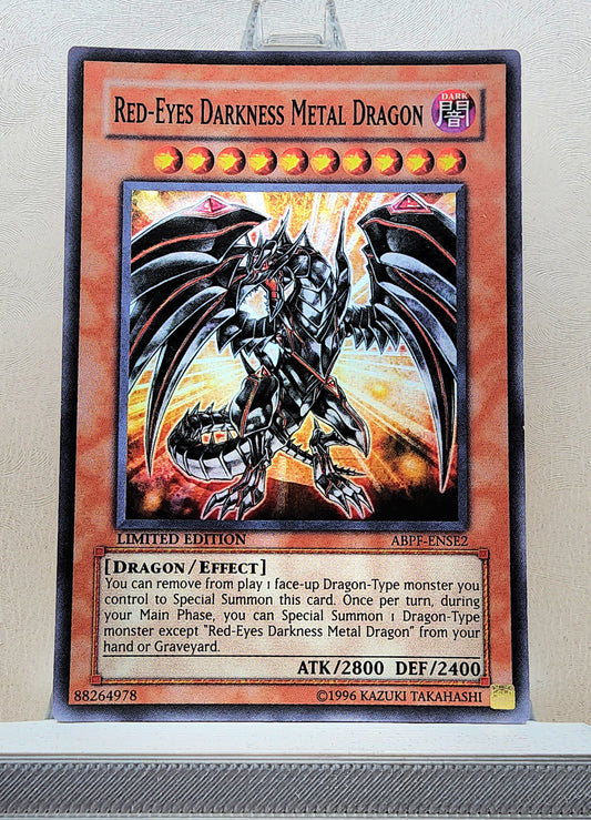 Yugioh! 1x Red-Eyes Darkness Metal Dragon (ABPF - Super Rare) Limited Edition