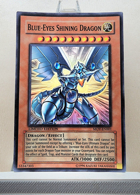 Yugioh! 1x Blue Eyes Shining Dragon (MOV - Super Rare) Limited Edition
