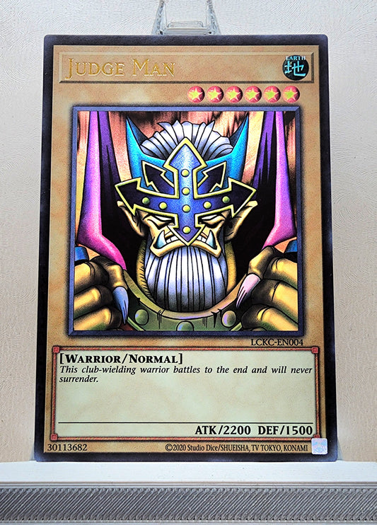 Yugioh! 1x Judge Man (LCKC - Ultra Rare) Unli Edition