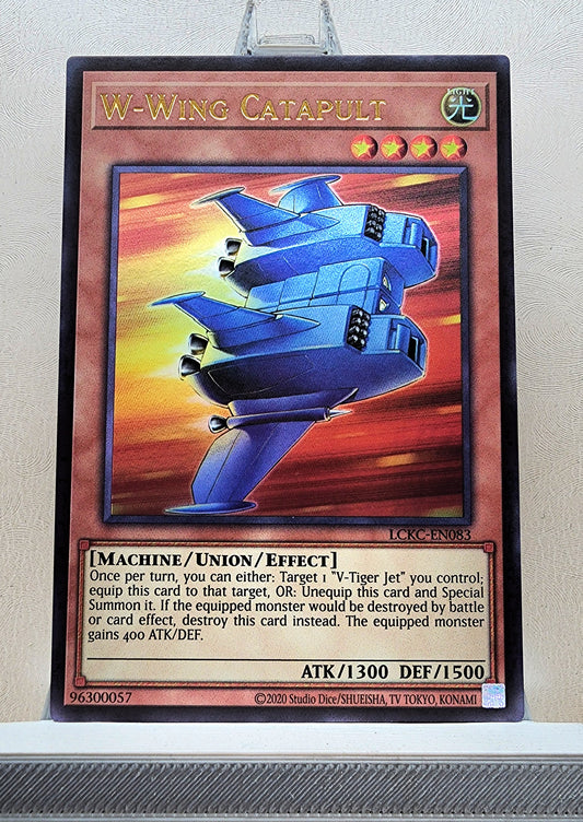 Yugioh! 1x W-Wing Catapult (LCKC - Ultra Rare) Unli Edition