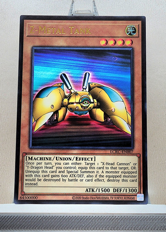 Yugioh! 1x Z-Metal Tank (LCKC - Ultra Rare) Unli Edition