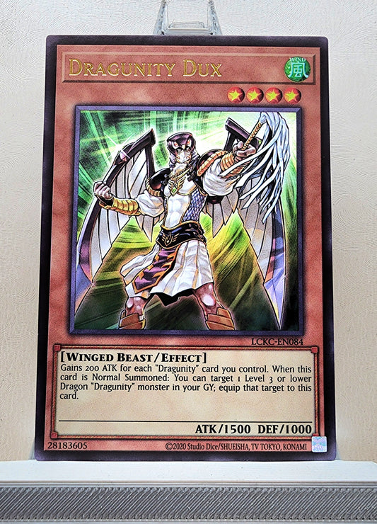 Yugioh! 1x Dragunity Dux (LCKC - Ultra Rare) Unli Edition