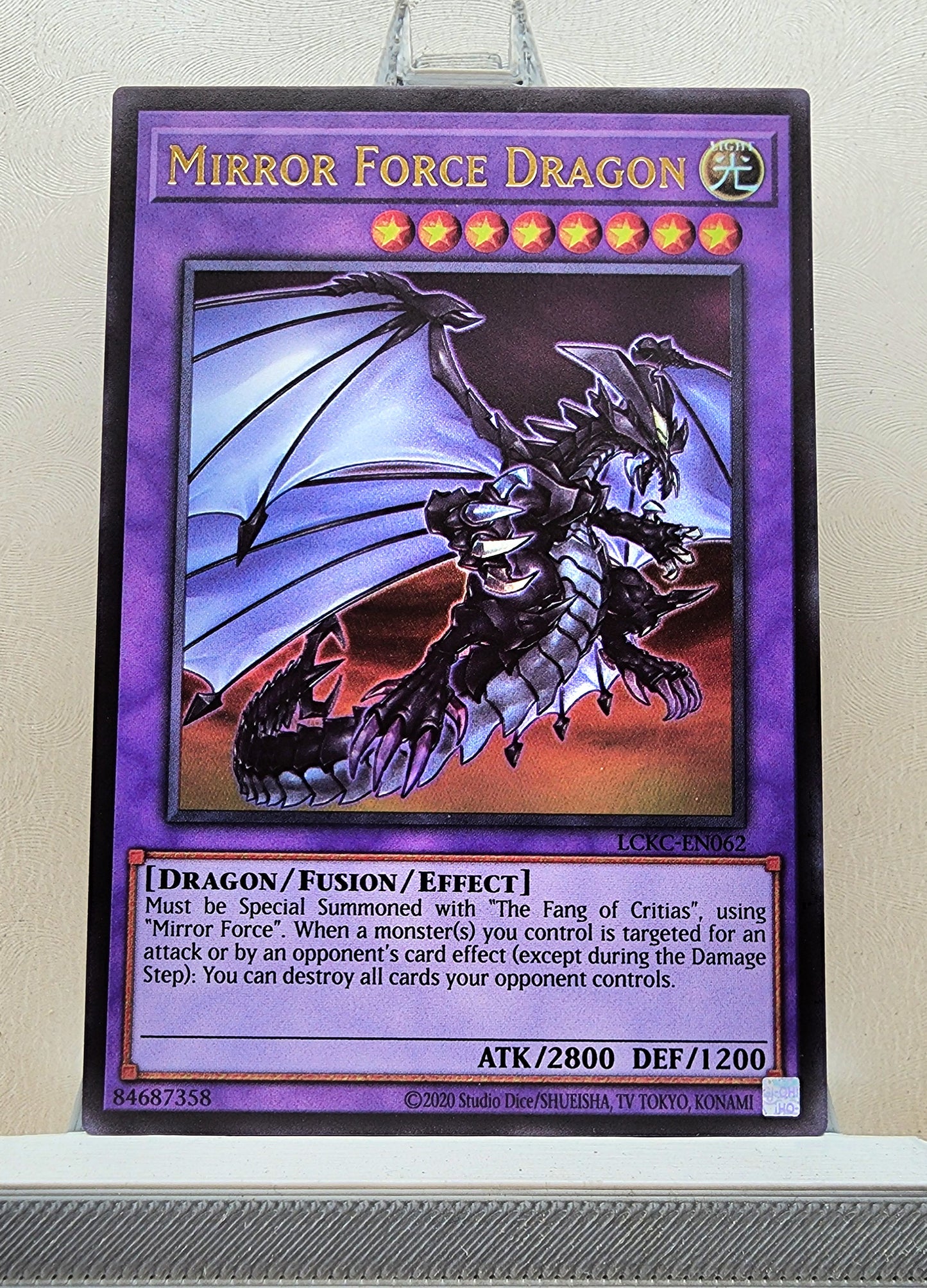 Yugioh! 1x Mirror Force Dragon (LCKC - Ultra Rare) Unli Edition