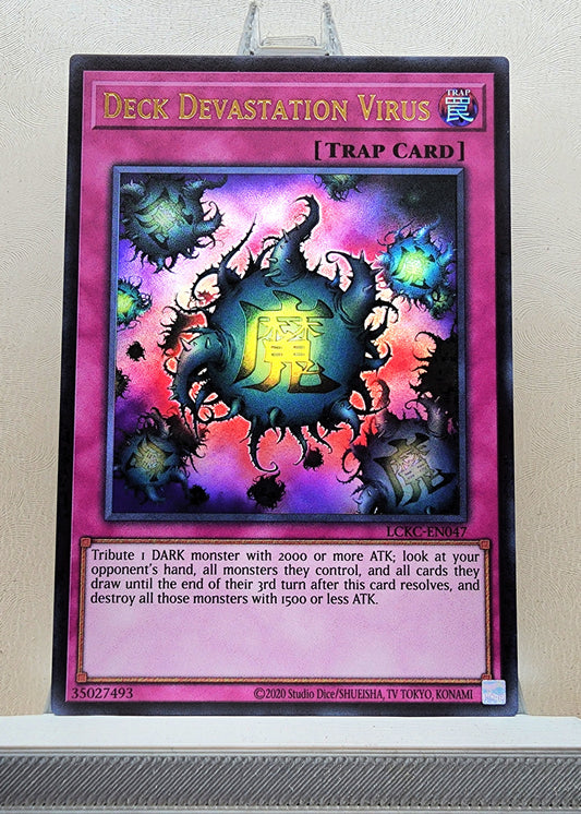 Yugioh! 1x Deck Devastation Virus (LCKC - Ultra Rare) Unli Edition
