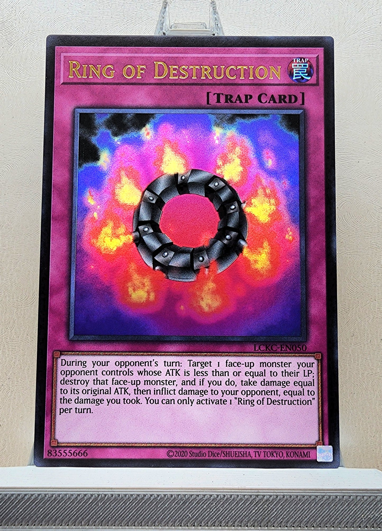 Yugioh! 1x Ring of Destruction (LCKC - Ultra Rare) Unli Edition