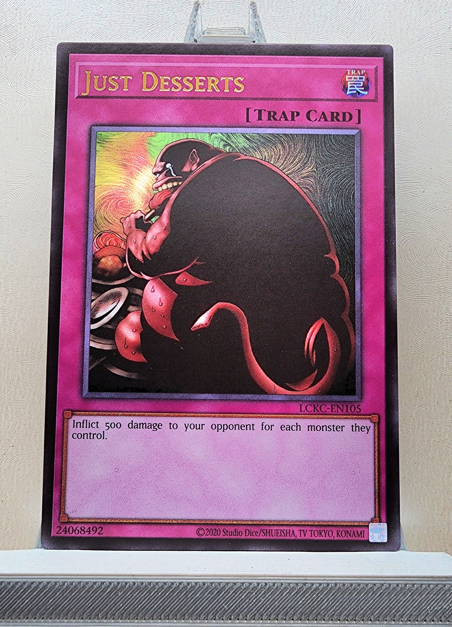 Yugioh! 1x Just Desserts (LCKC - Ultra Rare) Unli Edition
