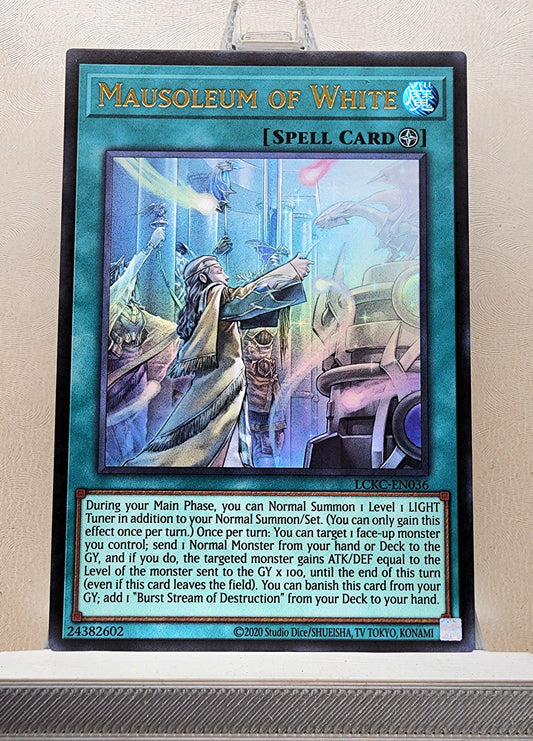 Yugioh! 1x Mausoleum of White (LCKC - Ultra Rare) Unli Edition