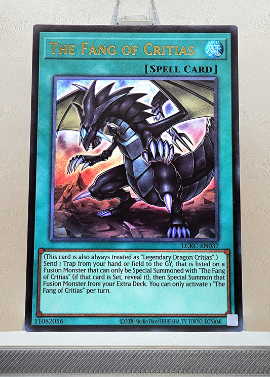 Yugioh! 1x The Fang of Critias (LCKC - Ultra Rare) Unli Edition