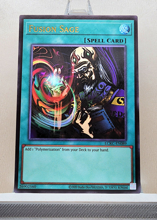 Yugioh! 1x Fusion Sage (LCKC - Ultra Rare) Unli Edition
