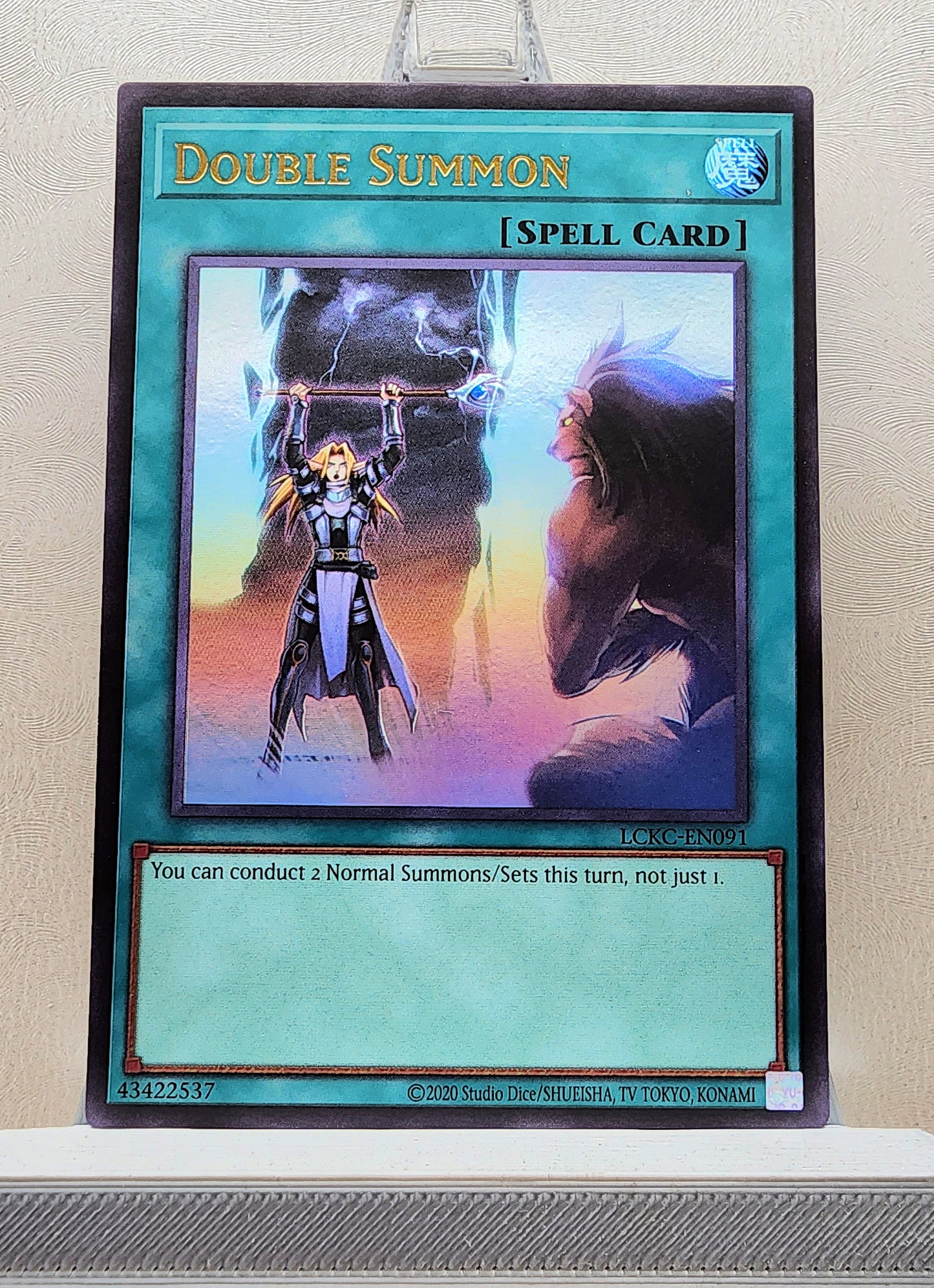 Yugioh! 1x Double Summon (LCKC - Ultra Rare) 1st/Unli Edition