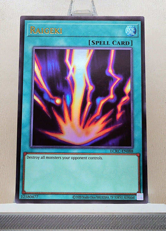 Yugioh! 1x Raigeki (LCKC - Ultra Rare) Unli Edition