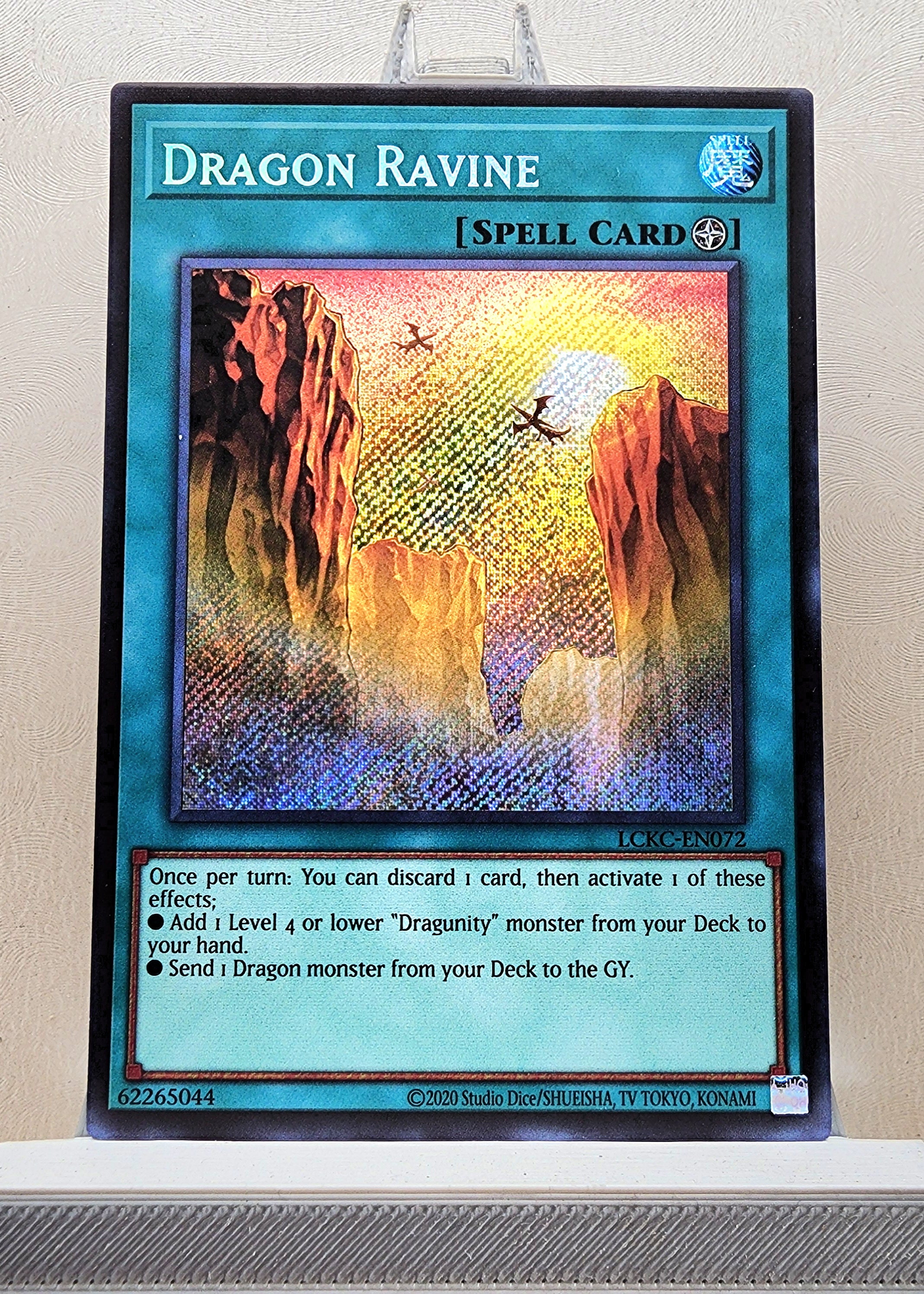 Yugioh! 1x Dragon Ravine (LCKC - Secret Rare) Unli Edition – KAWAIII SUSHI