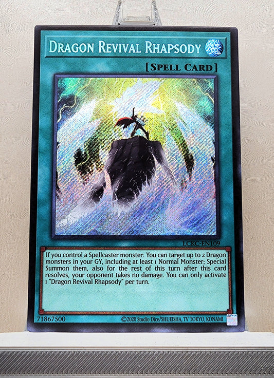 Yugioh! 1x Dragon Revival Rhapsody (LCKC - Secret Rare) Unli Edition