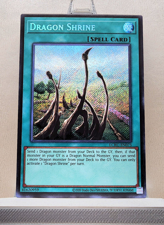 Yugioh! 1x Dragon Shrine (LCKC - Secret Rare) Unli Edition