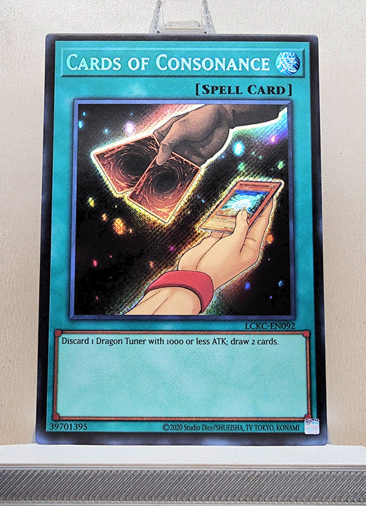 Yugioh! 1x Cards of Consonance (LCKC - Secret Rare) Unli Edition