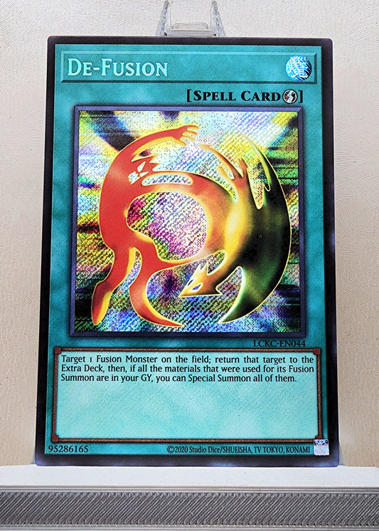Yugioh! 1x De-Fusion (LCKC - Secret Rare) Unli Edition