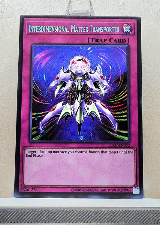 Yugioh! 1x Interdimensional Matter Transporter (LCKC - Secret Rare) Unli Edition