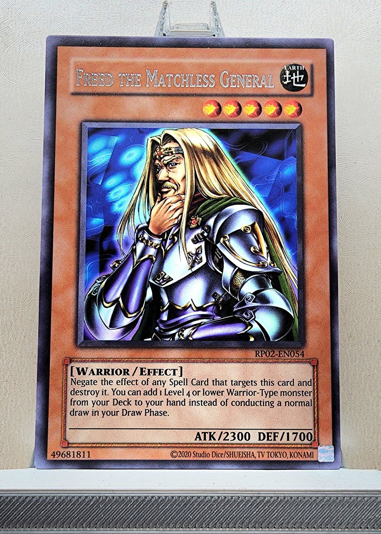 Yugioh! 1x Freed the Matchless General (RP02 - Rare) Unli Edition
